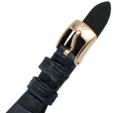 Emporio Armani Silver Dial And Blue Leather Strap Women Watch AR11469