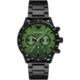 EMPORIO ARMANI AR11472 BLACK STAINLESS STEEL MEN WATCH