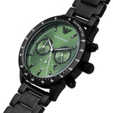 EMPORIO ARMANI AR11472 BLACK STAINLESS STEEL MEN WATCH