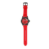 Emporio Armani Red Dial And Polyurethane Red Strap Men Watch AR11478
