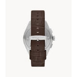 Emporio Armani Brown Dial And  Leather Strap Men Watch AR11482