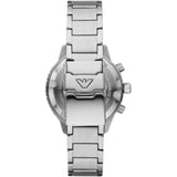 Emporio Armani Green Dial Silver Stainless Steel Strap Men Watch AR11500