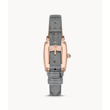Emporio Armani Analog Gray Dial And Leather Strap Women Watch AR11504