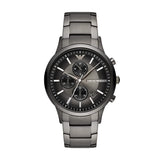Emporio Armani Chronograph Black Dial And Stainless Steel Men Watch AR11531