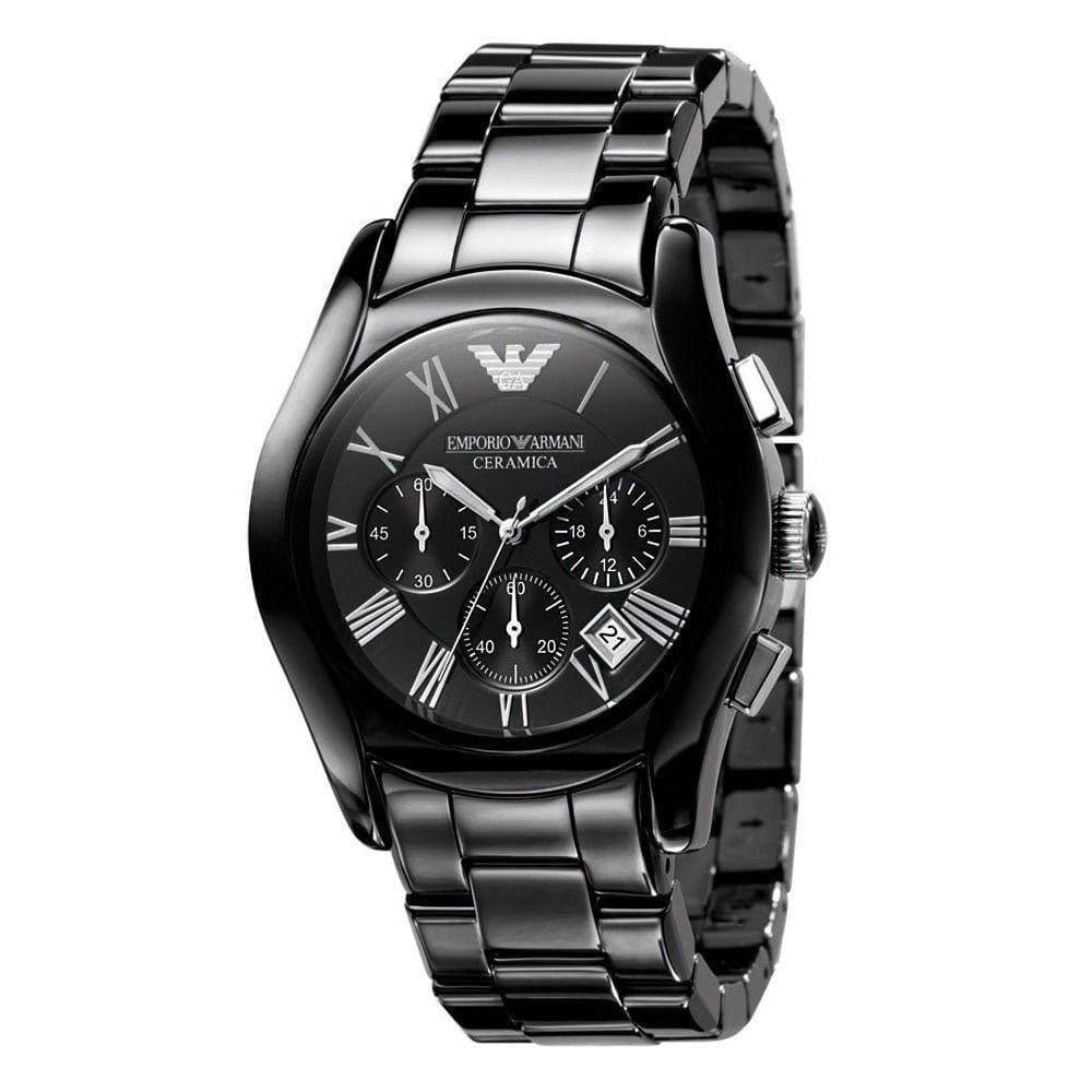 EMPORIO ARMANI CERAMICA AR1400 MEN'S WATCH - H2 Hub Watches