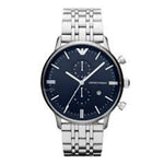 EMPORIO ARMANI CHRONOGRAPH STAINLESS STEEL AR1648 MEN'S WATCH - H2 Hub Watches