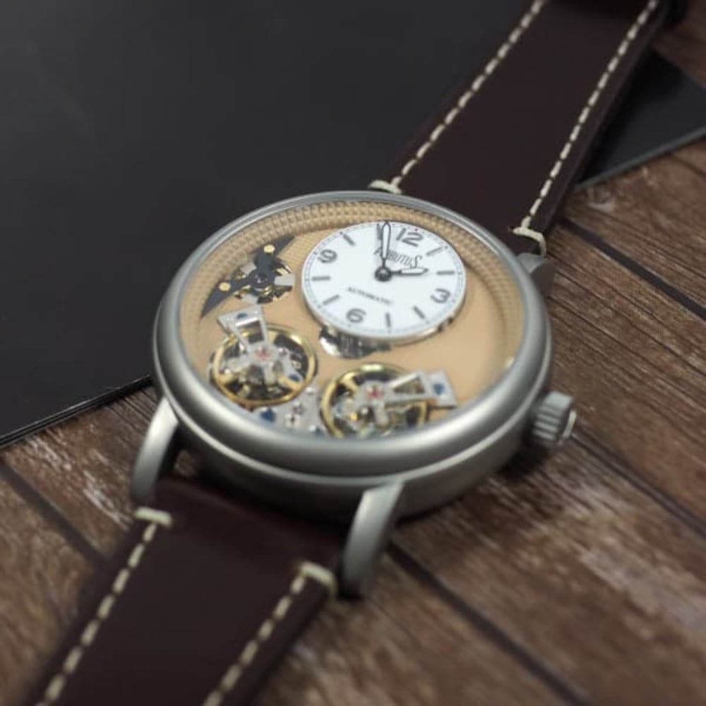 ARBUTUS OPEN HEART AR1804SFF MEN'S WATCH - H2 Hub Watches