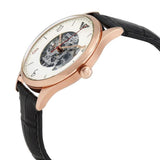 EMPORIO ARMANI AR1924 BLACK LEATHER MEN'S WATCH