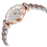 EMPORIO ARMANI ANALOG QUARTZ TWO TONE STAINLESS STEEL AR1926 WOMEN'S WATCH
