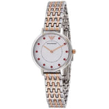 EMPORIO ARMANI ANALOG QUARTZ TWO TONE STAINLESS STEEL AR2515 WOMEN'S WATCH