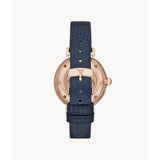 EMPORIO ARMANI AR60020 BLUE LEATHER WOMEN'S WATCH
