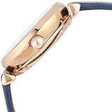 EMPORIO ARMANI AR60020 BLUE LEATHER WOMEN'S WATCH