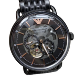 EMPORIO ARMANI AR60025 BLACK STAINLESS STEEL MEN'S WATCH