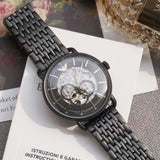 EMPORIO ARMANI AR60025 BLACK STAINLESS STEEL MEN'S WATCH