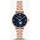 Emporio Armani AR60043 Rose Gold Stainless Steel Ladies Watch
