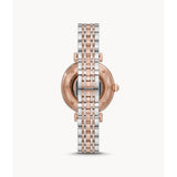 EMPORIO ARMANI MECCANICO AR60049 TWO-TONE STAINLESS STEEL WOMEN WATCH