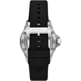 EMPORIO ARMANI MECCANICO AR60062 BLACK STRAP MEN WATCH