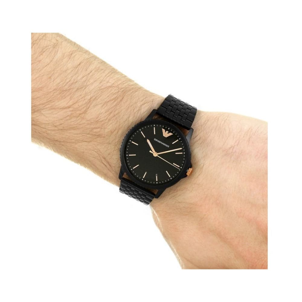 EMPORIO ARMANI AR80021 MEN S INTERCHANGEABLE WATCH SET H2 Hub