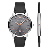 EMPORIO ARMANI RUGGERO AR80026 GIFT SET - H2 Hub Watches