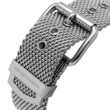 Emporio Armani Black Dial With Mesh Bracelet Strap Men Watch AR80062SET
