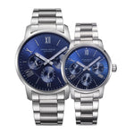 ARIES GOLD URBAN ETERNAL G 103 & B 103 S-BU COUPLE'S WATCHES - H2 Hub Watches
