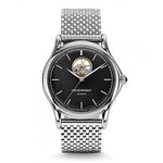 EMPORIO ARMANI ANALOG QUARTZ SILVER STAINLESS STEEL ARS3300 MEN'S WATCH - H2 Hub Watches