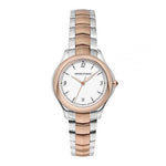 EMPORIO ARMANI ESEDRA AUTOMATIC TWO TONE STAINLESS STEEL ARS8506 WOMEN'S WATCH - H2 Hub Watches