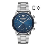 EMPORIO ARMANI CONNECTED ART3028 STAINLESS STEEL HYBRID MEN'S SMARTWATCH - H2 Hub Watches