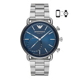 EMPORIO ARMANI CONNECTED ART3028 STAINLESS STEEL HYBRID MEN'S SMARTWATCH - H2 Hub Watches