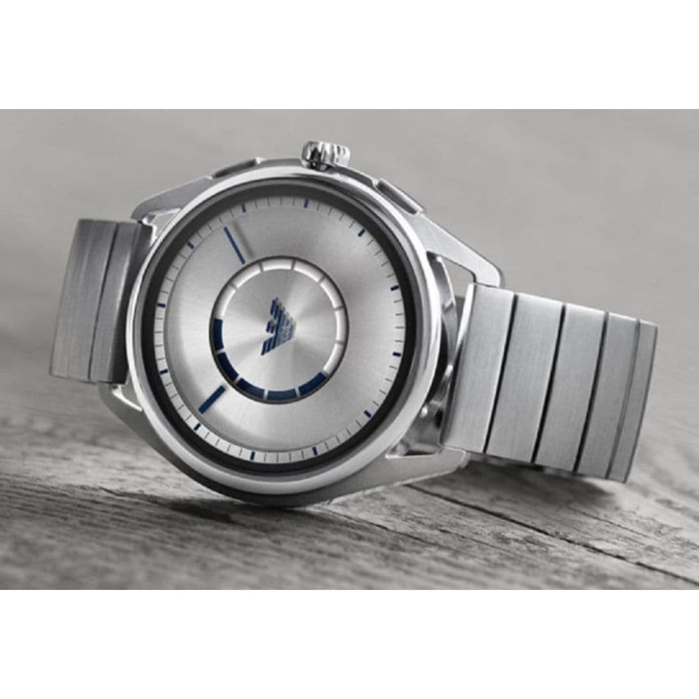 EMPORIO ARMANI CONNECTED ART5006 STAINLESS STEEL PLATED TOUCH-SCREEN HYBRID MEN'S SMARTWATCH - H2 Hub Watches