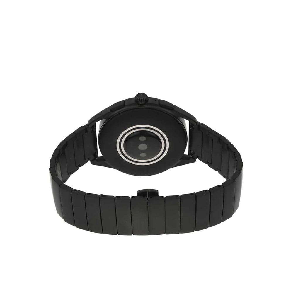 EMPORIO ARMANI CONNECTED ART5007 STAINLESS STEEL PLATED BLACK TOUCH-SCREEN HYBRID MEN'S SMARTWATCH - H2 Hub Watches