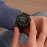 EMPORIO ARMANI CONNECTED ART5007 STAINLESS STEEL PLATED BLACK TOUCH-SCREEN HYBRID MEN'S SMARTWATCH - H2 Hub Watches