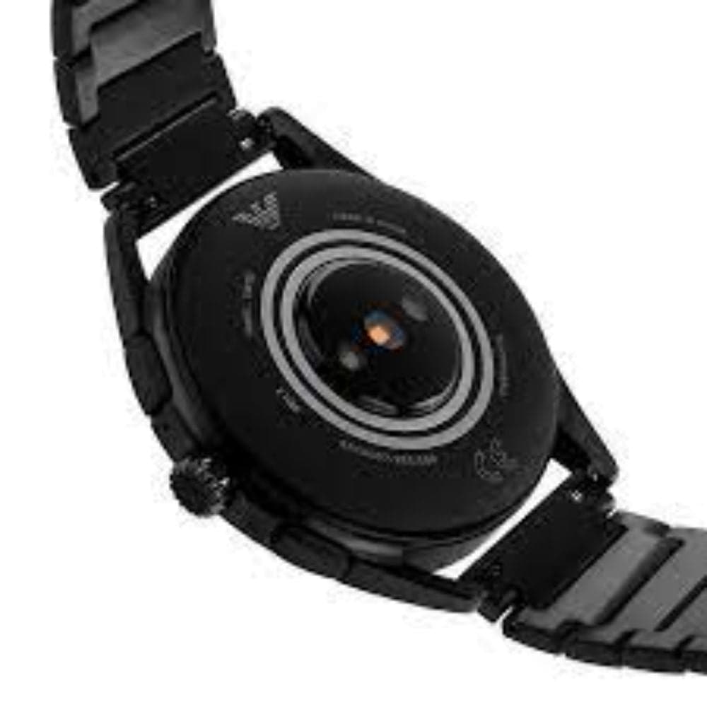 EMPORIO ARMANI CONNECTED ART5007 STAINLESS STEEL PLATED BLACK TOUCH-SCREEN HYBRID MEN'S SMARTWATCH - H2 Hub Watches