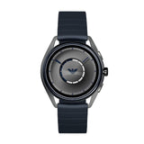 EMPORIO ARMANI CONNECTED ART5008 STAINLESS STEEL PLATED NAVY TOUCH-SCREEN HYBRID MEN'S SMARTWATCH - H2 Hub Watches