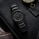 CITIZEN AT0205-52E BLACK STAINLESS STEEL MEN'S WATCH