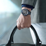 Citizen Attesa Chronograph Two-Tone Stainless Steel Strap Men Watch AT8187-75E