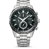 CITIZEN AT8218-81E CHRONOGRAPH STAINLESS STEEL MEN WATCH
