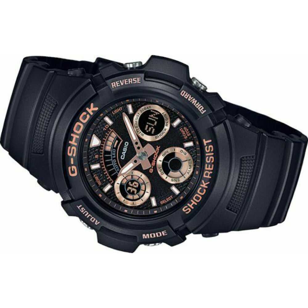 CASIO G-SHOCK AW-591GBX-1A4DR DIGITAL QUARTZ BLACK RESIN MEN'S WATCH - H2 Hub Watches