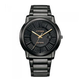 CITIZEN ECO-DRIVE AW1217-83E BLACK STAINLESS STEEL MEN WATCH