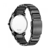 CITIZEN ECO-DRIVE AW1217-83E BLACK STAINLESS STEEL MEN WATCH