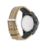 CITIZEN ECO-DRIVE AW1365-19P KHAKI NYLON STRAP MEN'S WATCH