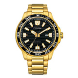 Citizen Eco-Drive AW1702-88E Gold Stainless Steel Men's Watch