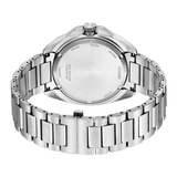 CITIZEN ECO-DRIVE BLACK DIAL STAINLESS STEEL MEN WATCH AW1720-51E