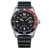 Citizen Eco Drive Black Resin Strap Men Watch AW1769-10E