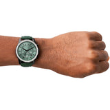 ARMANI EXCHANGE AX1725 GREEN LEATHER MEN WATCH