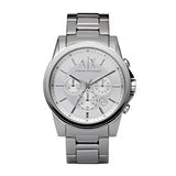 ARMANI EXCHANGE CHRONOGRAPH SILVER STAINLESS STEEL AX2058 MEN'S WATCH - H2 Hub Watches