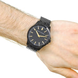 ARMANI EXCHANGE BLACK STAINLESS STEEL AX2144 MEN'S WATCH