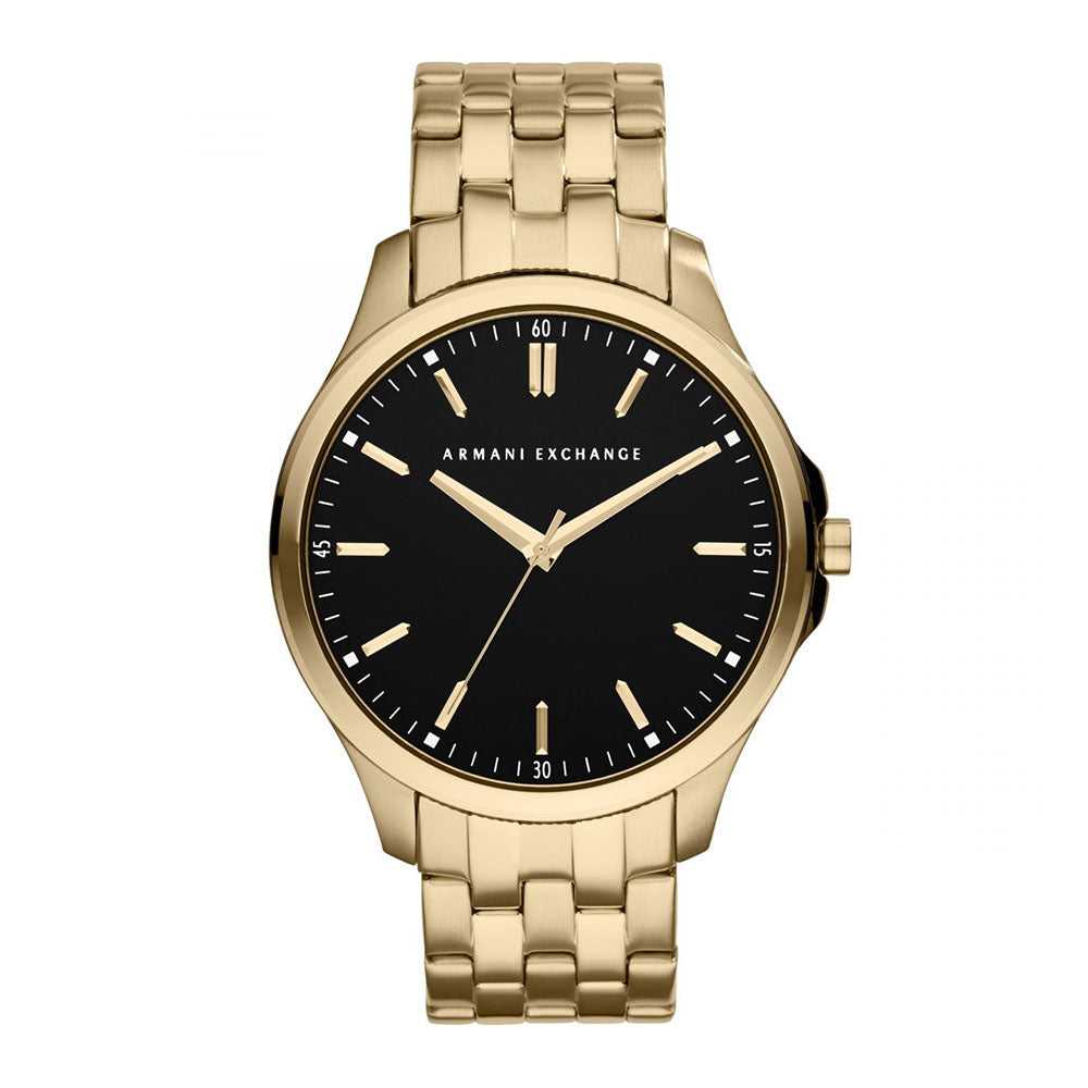 ARMANI EXCHANGE GOLD STAINLESS STEEL AX2145 MEN'S WATCH - H2 Hub Watches