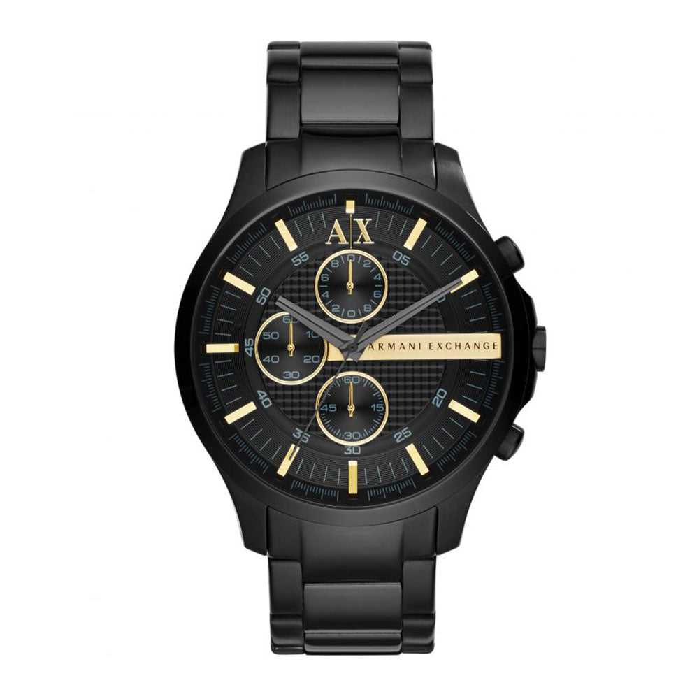 ARMANI EXCHANGE CHRONOGRAPH BLACK STAINLESS STEEL AX2164 MEN'S WATCH - H2 Hub Watches