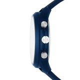 ARMANI EXCHANGE AX2437 BLUE SILICONE STRAP MEN WATCH